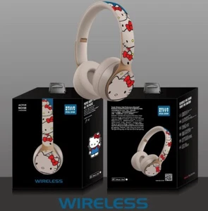 Sanrio Hello Kitty Headphones Kawaii Anime Wireless Bluetooth Free Shipping - Picture 1 of 3