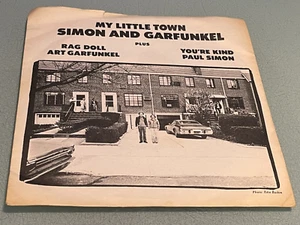Simon & Garfunkel - My Little Town - Vinyl Record 7" Single - 1975 3 Track EP - Picture 1 of 5