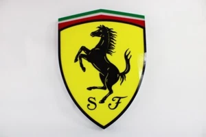 2020 Ferrari Scuderia F1 Hospitality Illuminated Sign LeClerc Sainz 250 308 Dino - Picture 1 of 8