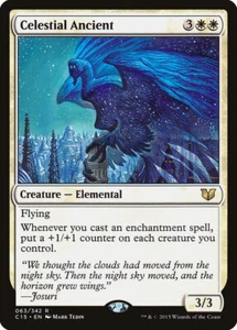 MTG Magic the Gathering Celestial Ancient (63/392) Commander 2015 LP - Picture 1 of 1
