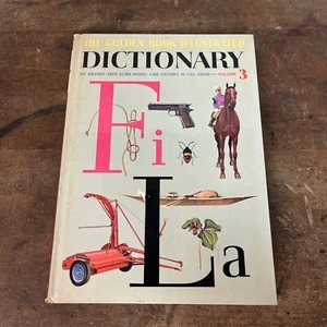 The Golden Book Illustrated Volume 3 - Fi to La Hardback Book Copyright 1961 - Picture 1 of 8