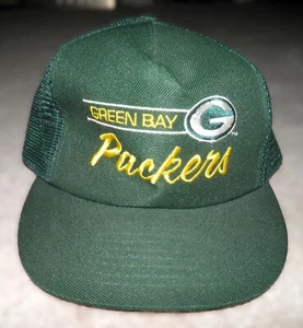 VINTAGE NFL GREENBAY PACKERS SNAPBACK HAT CLASSIC - ANNCO PROFESSIONAL MODEL - Picture 1 of 9