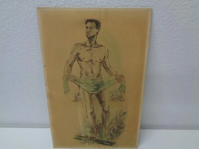 Figura de caballero vintage estudio 1966 masculino mcm mediados de siglo Foto 1 de 3