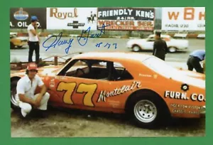 Harry Gant NASCAR Driver, Motorsports HOF firmato 4x6 colori foto lucida E27191 - Foto 1 di 1