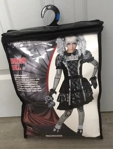 Spirit Signature Horror Doll Costume Complete Accessories Childrens XL 14-16 New - Picture 1 of 11