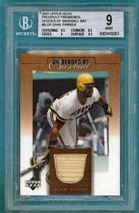 2001 Upper Deck Prospect Premieres Dave Parker HOB Game Bat #B-DP BVG 9! Mint 9 - Picture 1 of 2