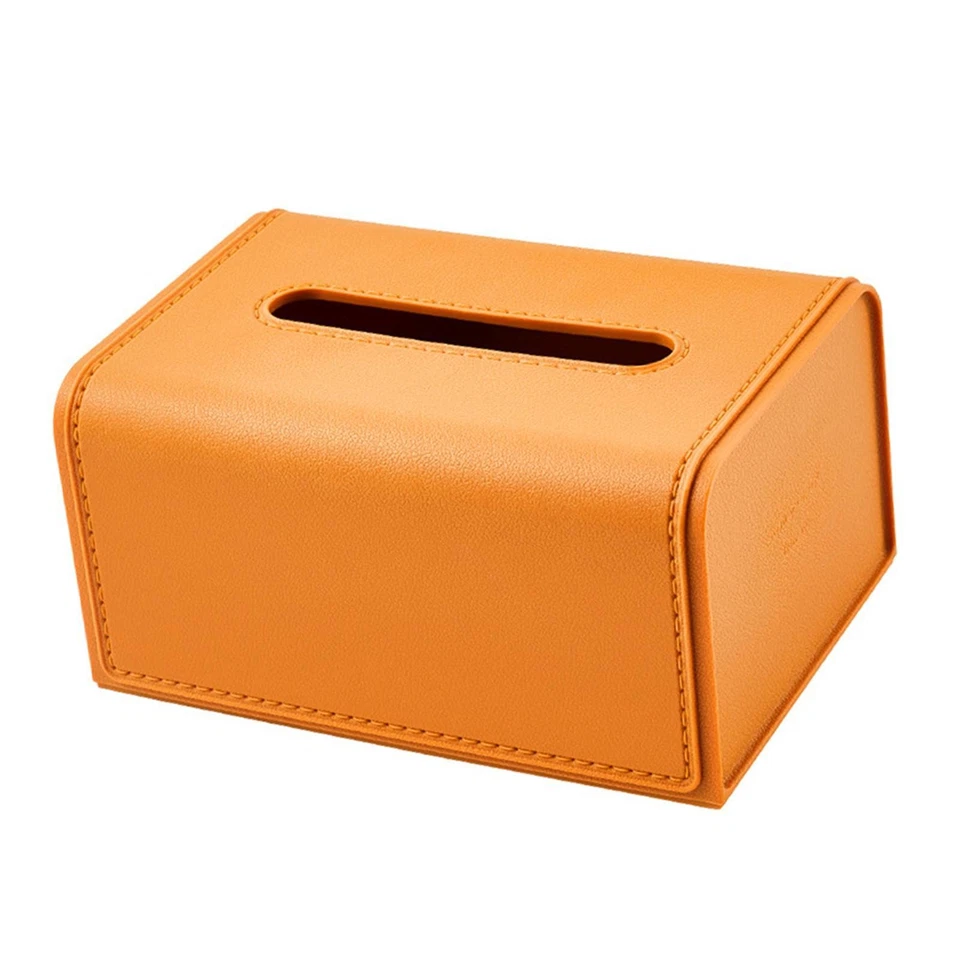 Funda organizadora de caja de pañuelos soporte de caja de pañuelos tejido clásico multiusos de lujo Foto 1 de 1