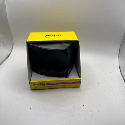 Post-it Super Sticky Note Dispenser For 3x3 Pad Black OWL-330-BK Owl-Shaped One- - Image 1 of 4