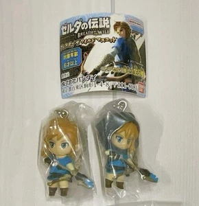 The Legend of Zelda: Breath of the Wild Mascot Keychain Link 2 pieces Gacha - Picture 1 of 12