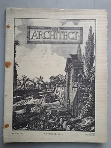 The Architect Magazine - November 1929 Issue - Picture 1 of 5