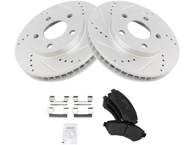 Kit de pastillas de freno delanteras y rotor para Pontiac Grand Prix 1997-2003 1998 1999 HY396TZ Foto 1 de 1