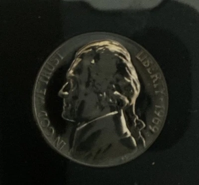 1969 S Jefferson Nickel 5 Cent Proof Stunning - Image 1 of 4