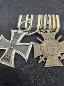 World War 1 WW1 German  Medal Group (2) - Foto 1 di 3