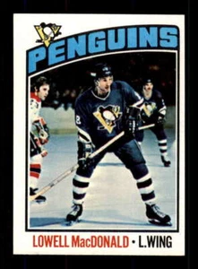 1976-77 Topps #33 Lowell MacDonald NM/NM+ Penguins 541242 - Picture 1 of 2