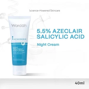 WARDAH Acnederm crema idratante trattamento notte 40 ml / 1,35 fl oz ridurre le cicatrici da acne - Foto 1 di 5