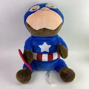 Marvel Disney Captain America Superhero 24" Plush Soft Pillow Sleep Buddy - Picture 1 of 8