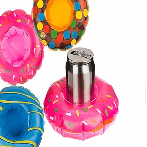 3 er Set Aufblasbare Getränkehalter Dosenhalter Donut Pool Strand Party - Bild 1 von 1