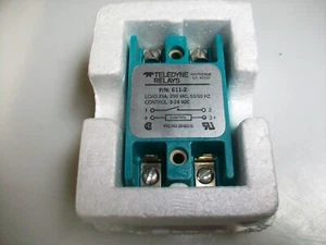 TELEDYNE 25 AMP 250 V. Ac. SOLID STATE RELAY 611 3-28 V. Dc. CONTROL - Bild 1 von 4