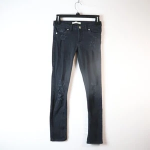 LEVI’s Girls Kids Size 10 Distressed 710 Super Skinny Pants - Picture 1 of 9