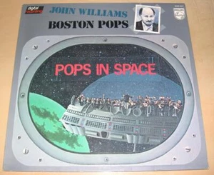 JOHN WILLIAMS & THE BOSTON POPS - Pops in Space (LP, 1980) VG+ - Picture 1 of 1
