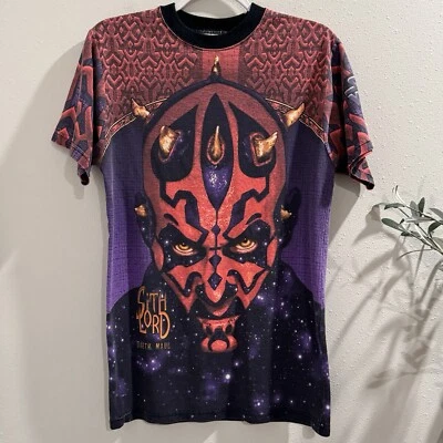 De colección Star Wars Darth Maul Estampado Completo Lee Sport Hombres Jóvenes XL DE COLECCIÓN EE. UU. AOP Foto 1 de 4