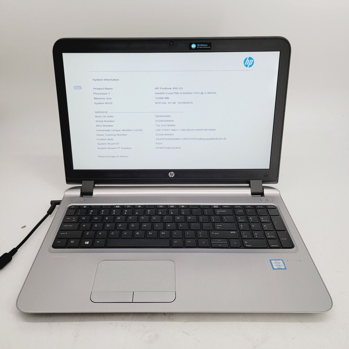 HP Intel Core i5 6th Gen. 12 GB RAM PC Laptops & Netbooks HP Intel Core i5 6th Gen. 12 GB RAM PC Laptops & Netbooks