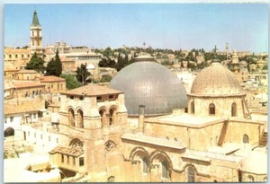 Postal - Iglesia del Santo Sepulcro, Jerusalén, Israel - Imagen 1 de 2