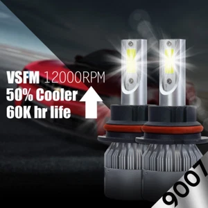 New CREE LED 488W 48800LM 9007 HB5 Headlight Conversion Kit H/L Beam Bulbs 6000K - Picture 1 of 12