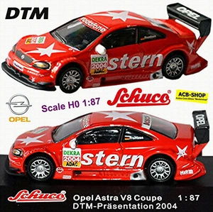 Opel Astra V8 Coupé Dtm-Präsentation 2004 Frentzen 1:87 Schuco 25859 - Imagen 1 de 4