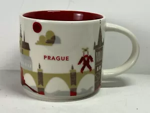 Tazza Starbucks YAH Praga, Repubblica Ceca 14 oz You Are Here versione 1 ritirata NUOVA - Foto 1 di 5