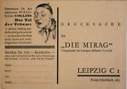 36976 REKLAME AK MIRAG VERLAG Leipzig COLLIN Tal der Trume Asiate Opium 1929