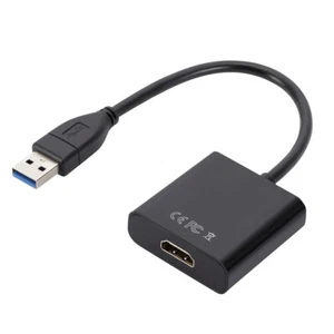 USB 3.0 to HDMI Adapter Video Converter for Notebook PC HDTV HD 1080P External - Picture 1 of 6