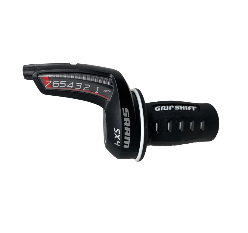 SRAM X4 7 Speed  Gripshift Shifter - Including Gear Cables - Image 1 of 1