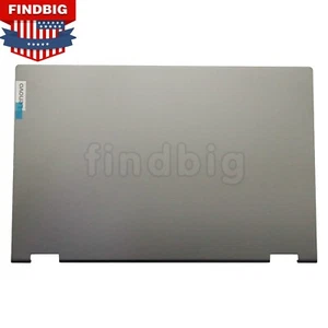 New Gray LCD Back Cover For Lenovo ideapad Flex 5 5-15IIL05 15ITL05 5CB0Y85681 - Picture 1 of 6