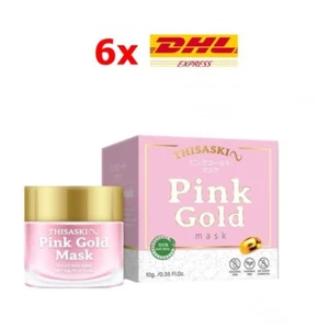 6x Pink Gold Mask THISASKIN reduces dark spots red spots clogged pores face - Picture 1 of 12
