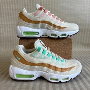 Nike Air Max 95 Happy Pineapple Shoes M 6 W 7.5 Coconut Milk Sneakers CZ0154-100 - Picture 1 of 20