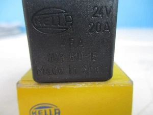 4RA 003 510-151 Hella Relais Arbeitsstrom 24 V Arbeitsstromrelais (R136) - Picture 1 of 3