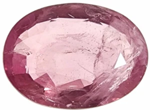 2.68CT Oval Cut Bright Pink Topaz Gemstone - 10x8 MM - Picture 1 of 4