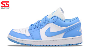 Nike Jordan 1 Low UNC Blue (W) 2020 (AO9944-441) Women's Size 6-10