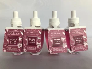 SPICED APPLE TODDY BATH & BODY WORKS 4X WALLFLOWERS HOME FRAGRANCE REFILL NEW - Picture 1 of 2