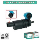 TWIN OUTLET WINDSCREEN WASHER PUMP FOR VW BORA CADDY MK3 GOLF MK4 MK5 PLUS LUPO