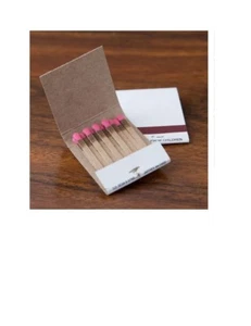 100 Matchbooks- Wedding Birthday Anniversary BLANK WHITE Printable - Picture 1 of 3