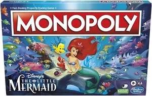 Monopoly Hasbro Gaming Disney's La Sirenetta Edizione Gioco da Tavolo - Foto 1 di 3