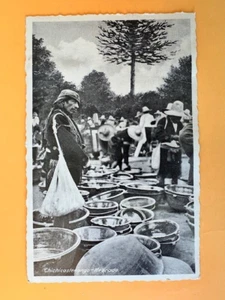 Cartolina: Guatemala, RPPC, Chichicastenango Mercado (mercato) vintage - Foto 1 di 2