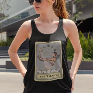 The Pilates Tarot Card Tank Top - Picture 1 of 24
