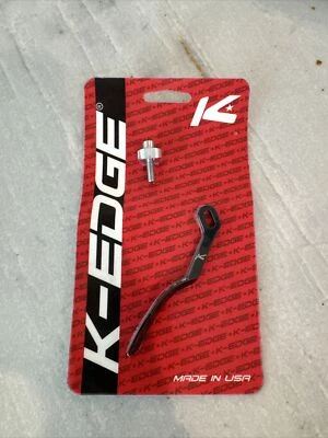 Receptor de cadena K-Edge Road Braze-On negro borde K Foto 1 de 2