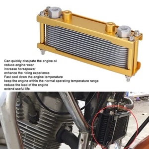 Motorcycle Engine Oil Coolers Trailbike Oil Coolers Extend The Service Life - Picture 1 of 24