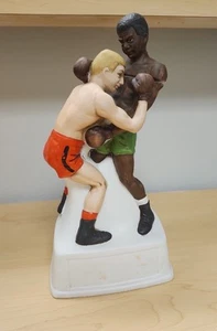 Vintage 1974 Lionstone Boxing/Boxers Whiskey Liquor Sport Decanter Empty - Picture 1 of 9