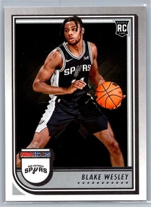 2022-23 Hoops #255 Blake Wesley RC - Picture 1 of 2