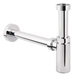Siphon Reinigungsöffnung Flaschengeruchsverschluss für Waschbecken Tassensiphon  - Bild 1 von 2